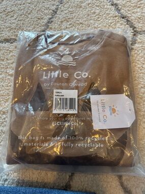 Lauren Conrad Pumpkin Sweatshirt Onsie 24 Months